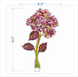 Autumnal Hydrangea | 0.25in. Acrylic Floral: LG / Sage LG Stand
