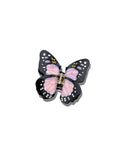 Hand-painted Monarch Butterfly Claw Hair Clip | Eco-Friendly: Orange