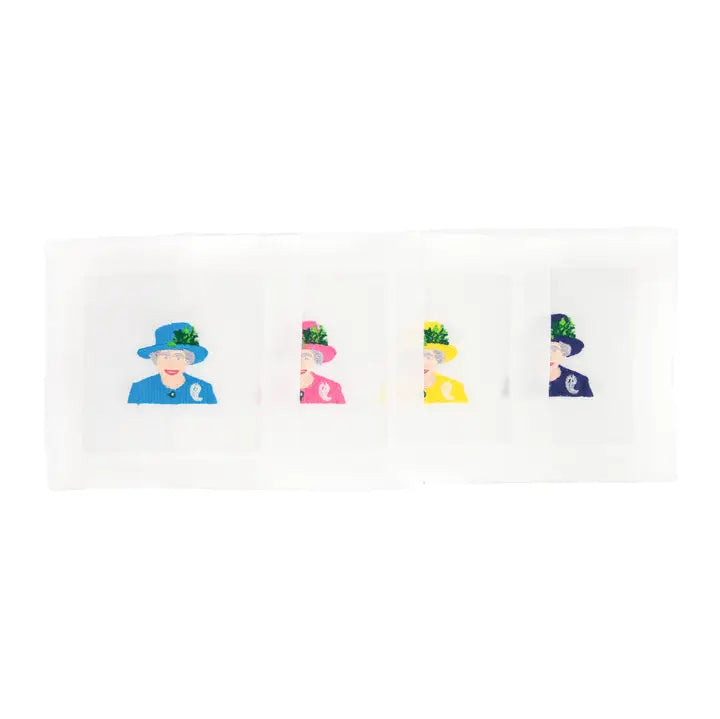 Royal Splendor Set of Four Cocktail Napkins