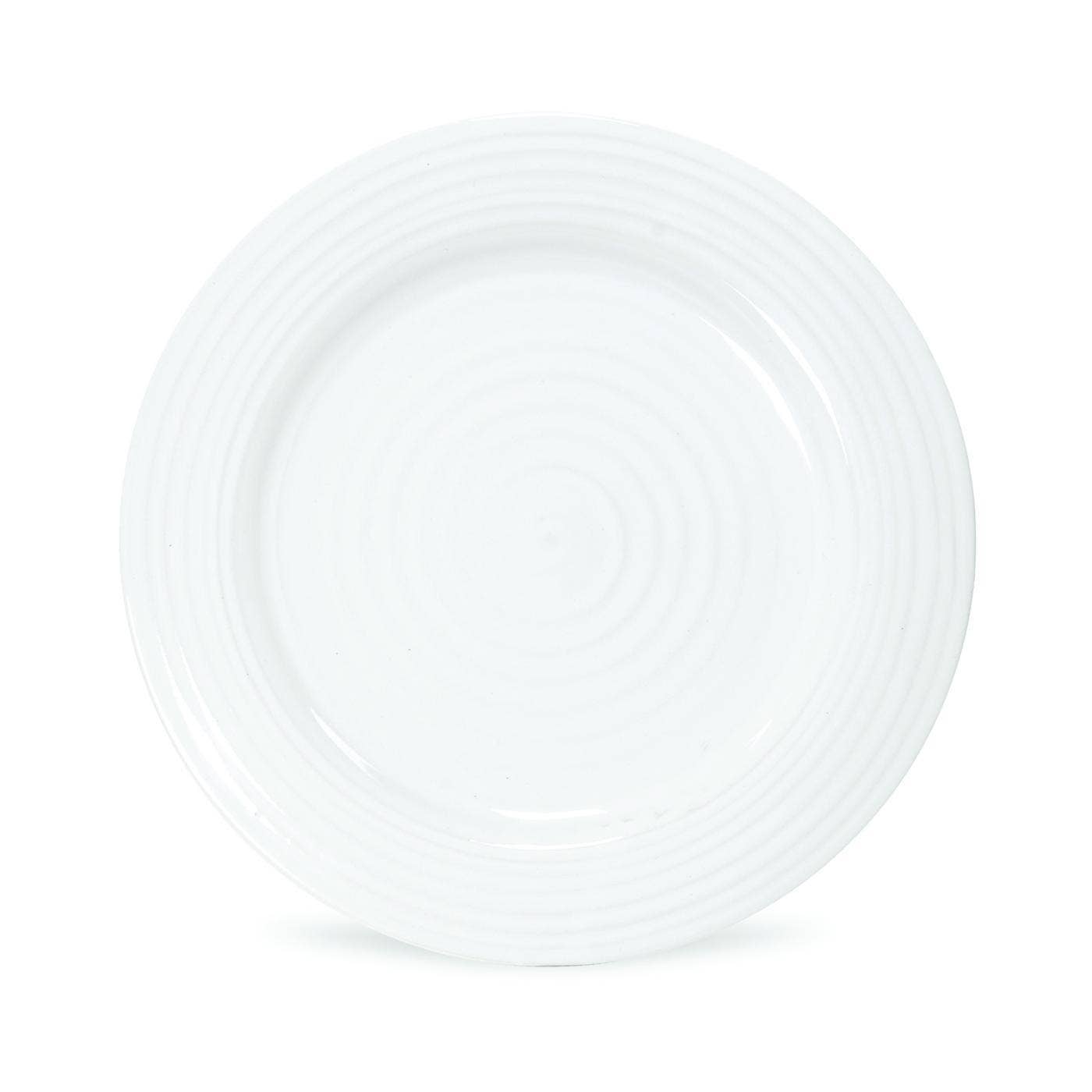 Portmeirion Sophie Conran White Dinner Plate: Porcelain / Sophie Conran-White