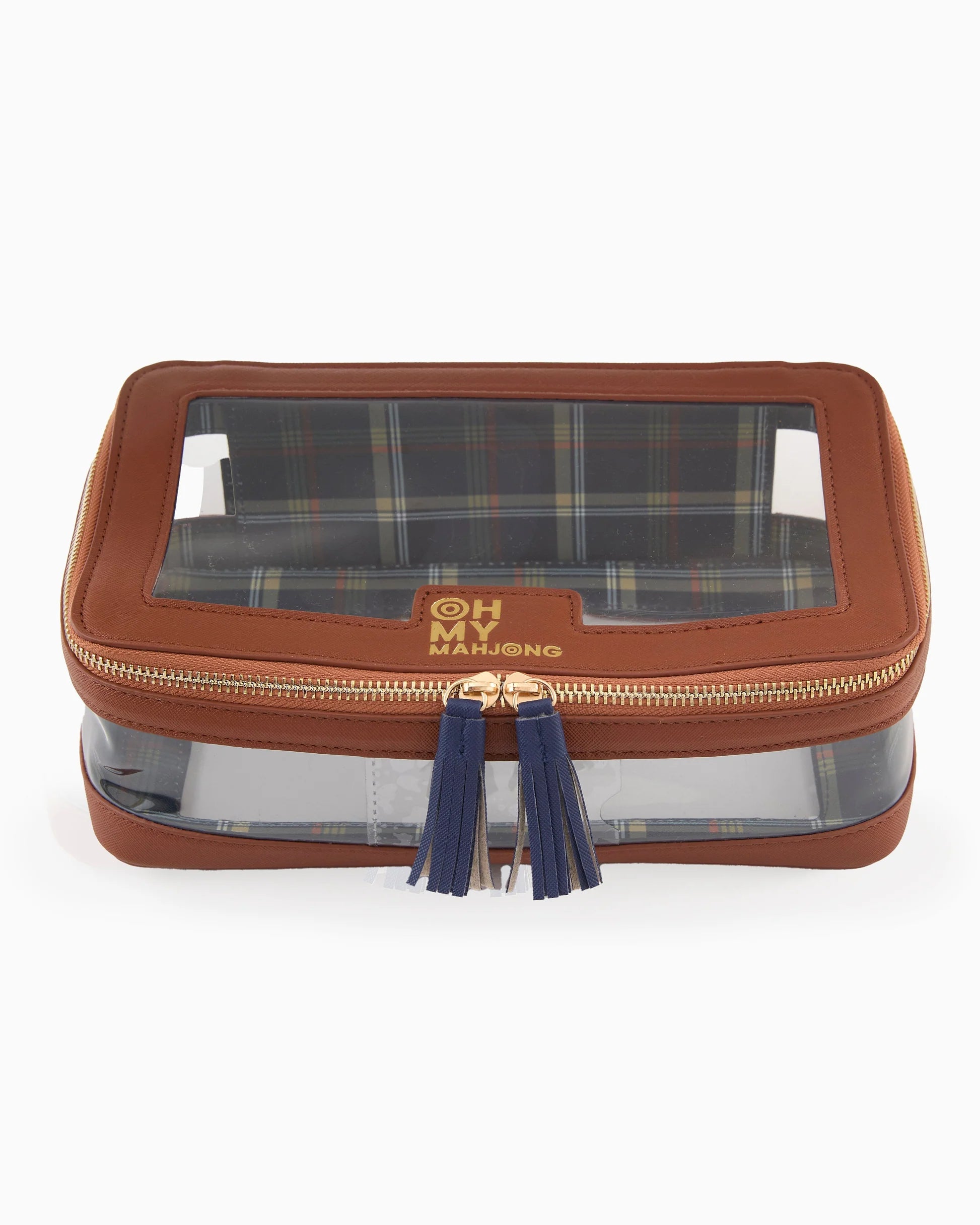 Cognac Tile Storage Bag Regular
