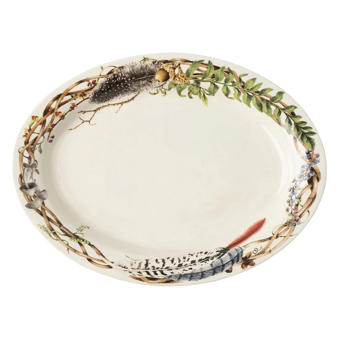 Forest Walk 17" Oval Platter