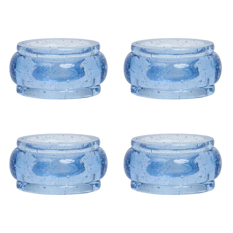 Provence Napkin Ring Set/4-Chambray
