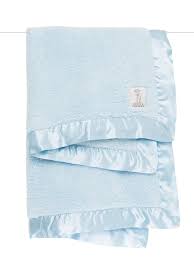 Chenille Baby Blanket-Blue