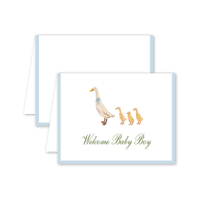 Cottagecore Blue Duckling Baby