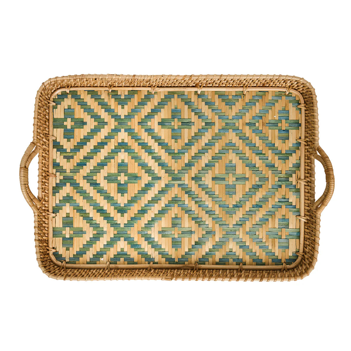 Villa Seville 18" Tray-Chambray