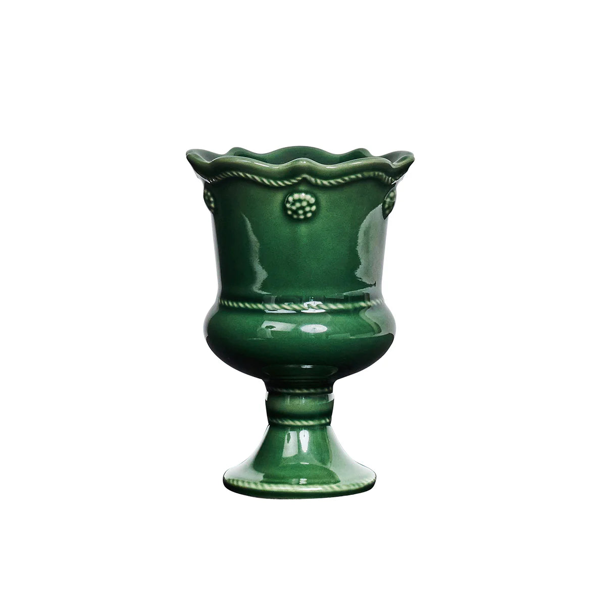 Berry & Thread Petite Parterre Garden 5" Vase-Basil