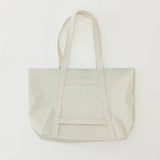 Hat Holding Beach Tote-Ecru