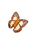 Hand-painted Boho Monarch Claw Hair Clip | Eco-Friendly: Baby Blue