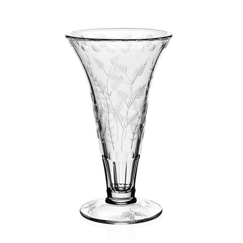 Fern Footed Vase-8"