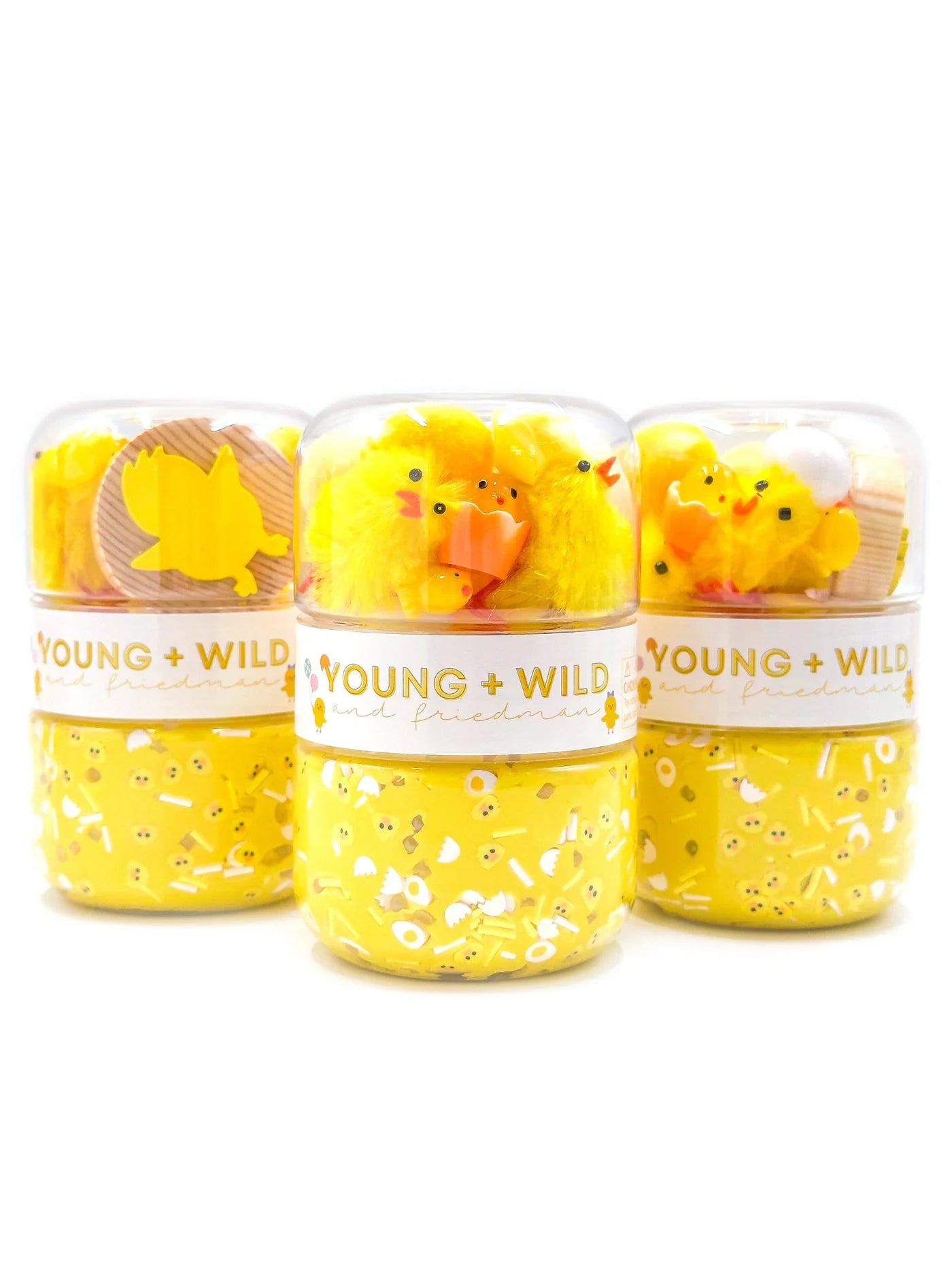 Fuzzy Chick Grab & Go Dough Jar