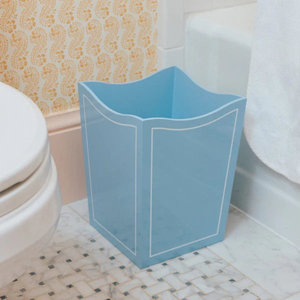 Lacquer Waste Bin-Hydrangea