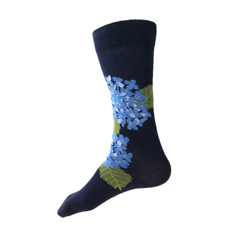 Hydrangea Socks