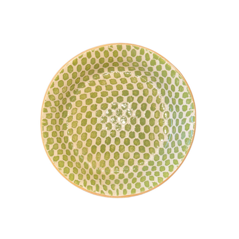 Large Dog Bowl - Dot Citrus
