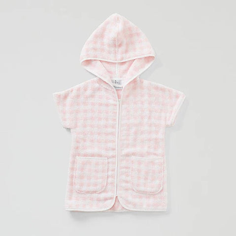 Kids’ Cover Up-Light Pink Gingham