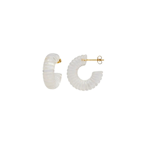 Clear Resin Earring