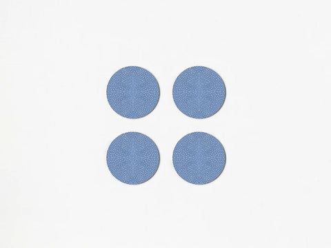 Prestige Blue Round Coaster Sets-Set of 4