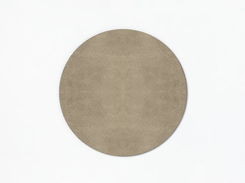 Prestige Mink Round Tablemat-Set of 2