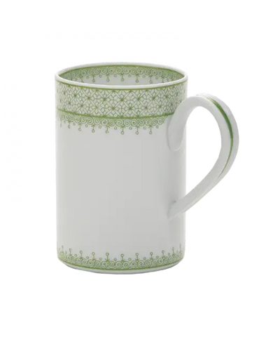 Apple Green Lace Mug
