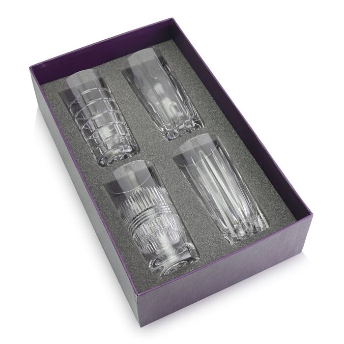 Skye Gift Set of 4 Highball Tumblers