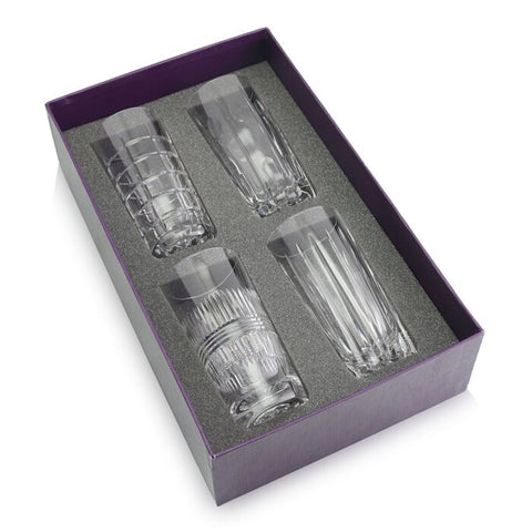 Skye Gift Set of 4 Highball Tumblers