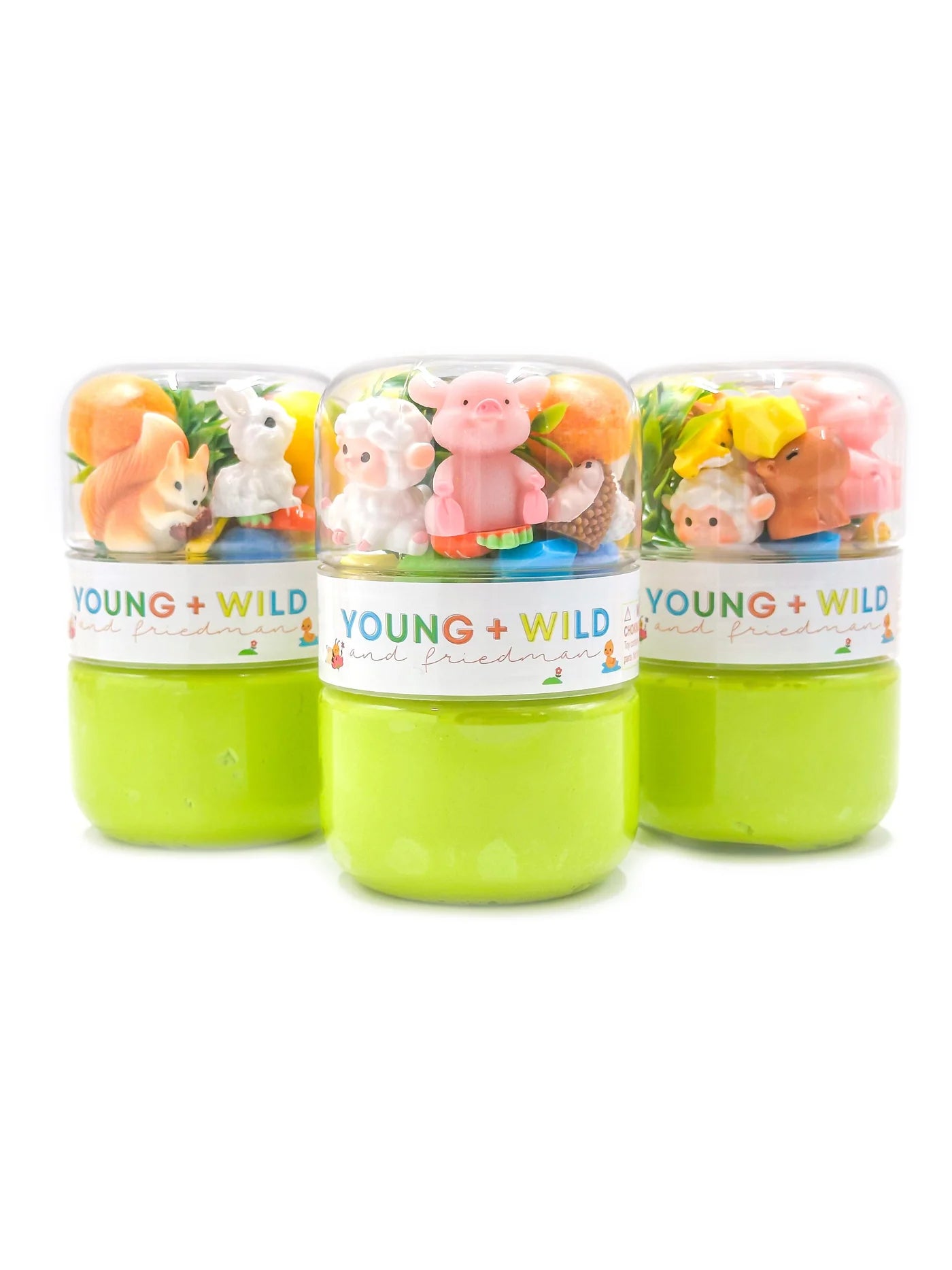 Spring Animals Grab & Go Dough Jar