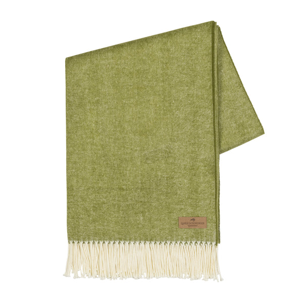 Fern Italian Herringbone Throw