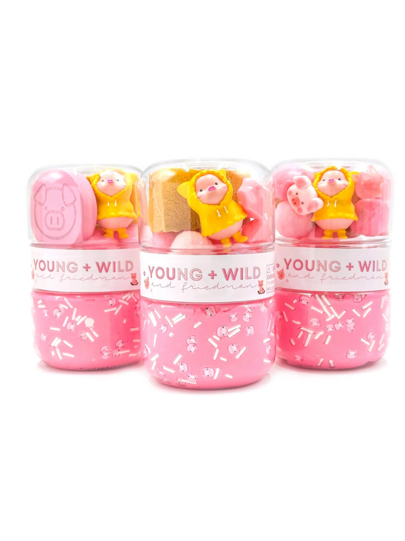 Three Little Pigs Grab & Go Dough Jar
