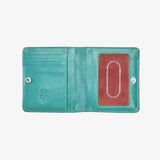 Snap Evening Wallet-Orange/Sky
