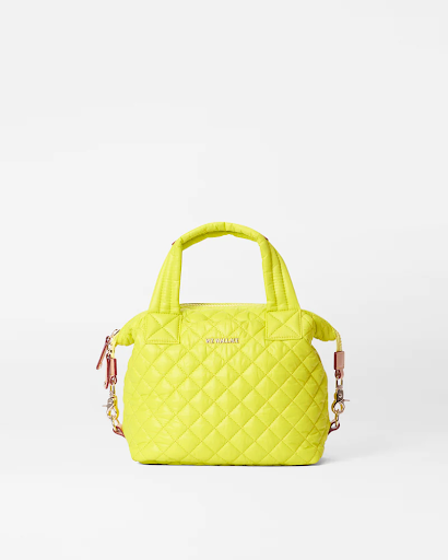 MZ Wallace Acid Yellow Small Sutton Bag