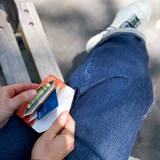 Coral Accordion Card Case