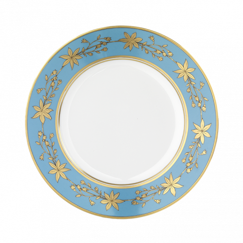 Voliere Denim Dinner Plate