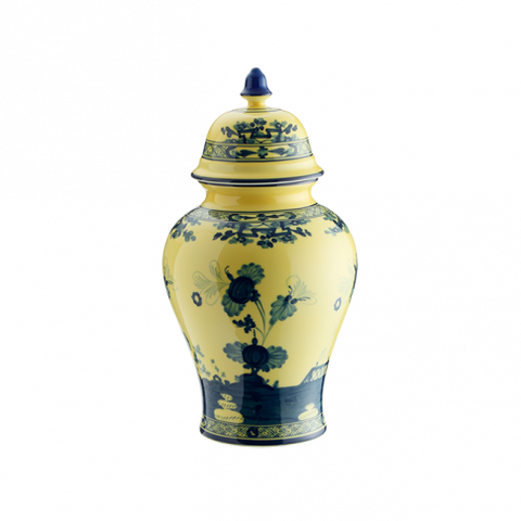 Oriente Italiano Small Potiche Vase-Citrino