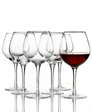 Tuscany Classics Red Wine Glasses, Set of 6
