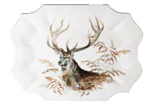 Sologne Stag Serving Platter