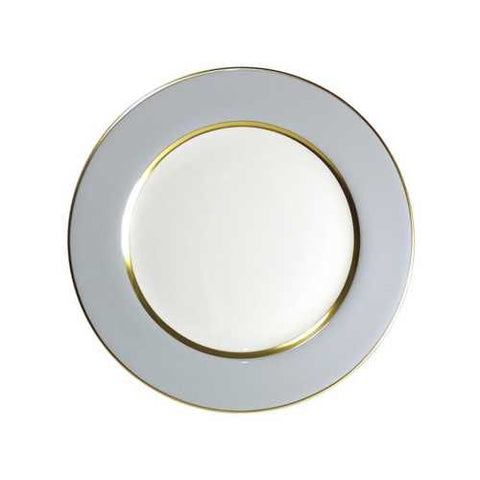 MAK Grey/Gold Dinner Plate