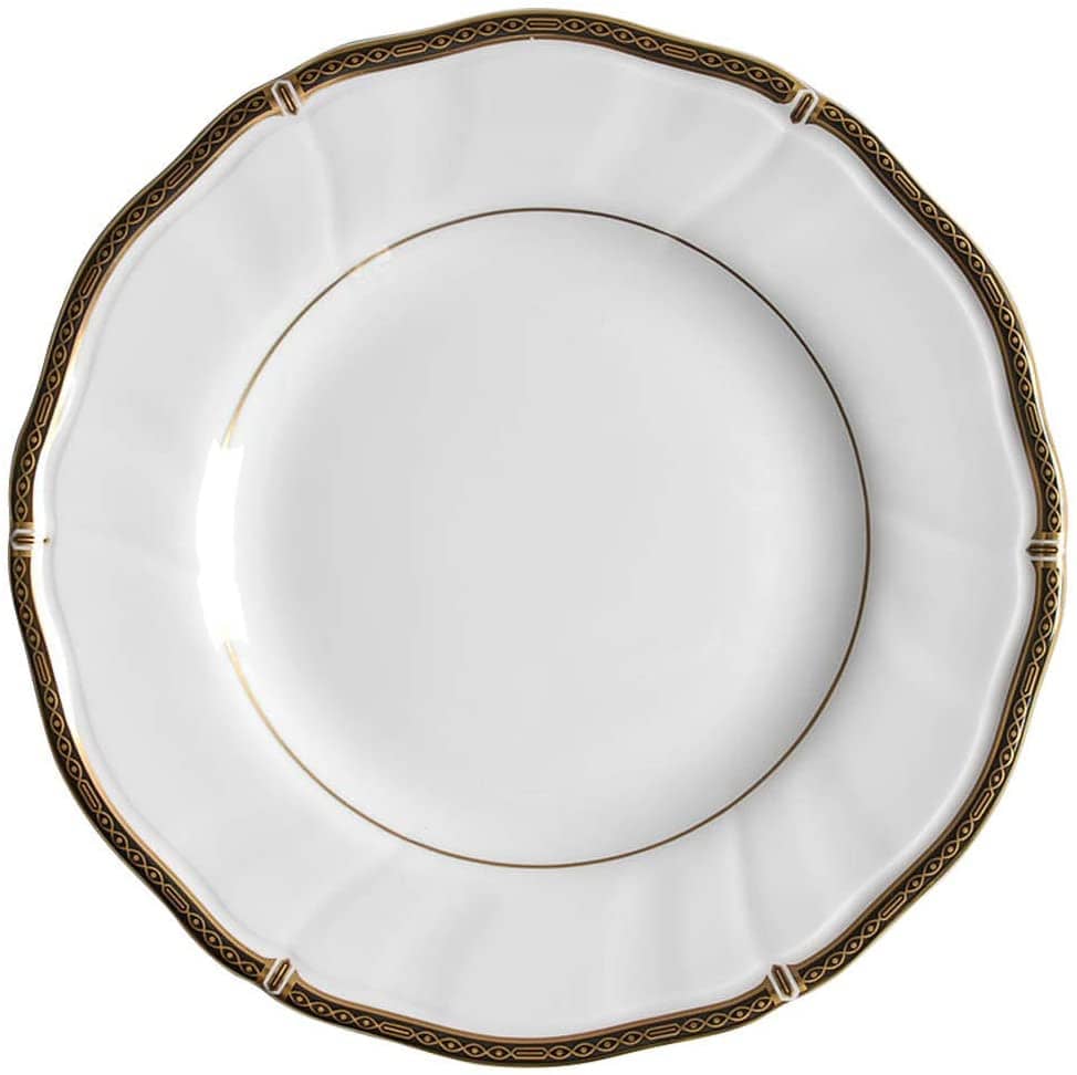 Windsor Black Salad Plate