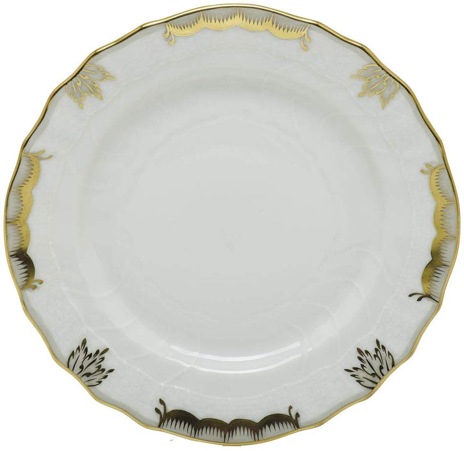 Princess Victoria Gray Dessert Plate