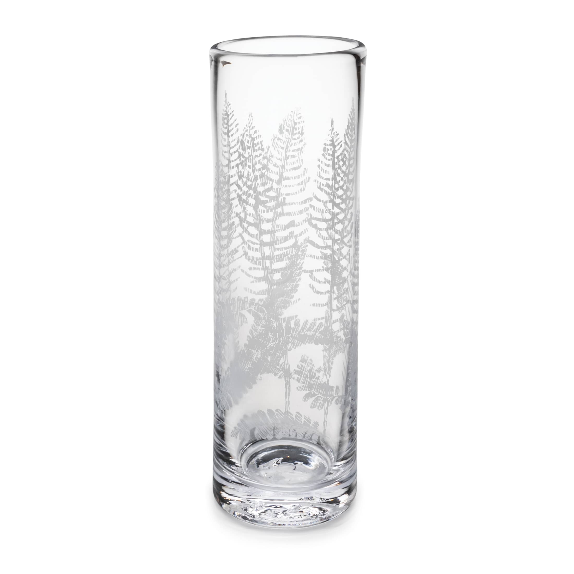 Fern Engraved Vase