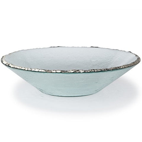 Edgey Platinum Round Bowl