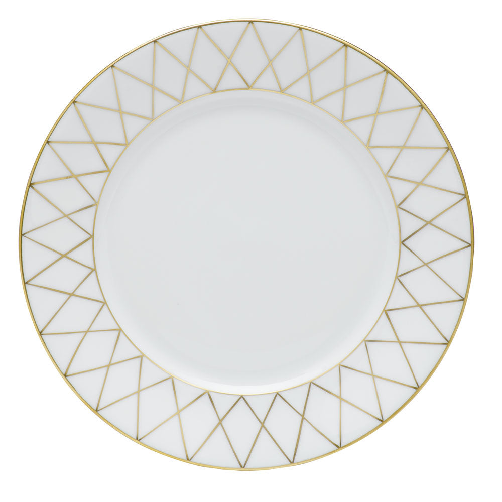 Golden Trellis Salad Plate