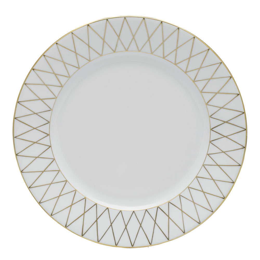 Golden Trellis Dinner Plate