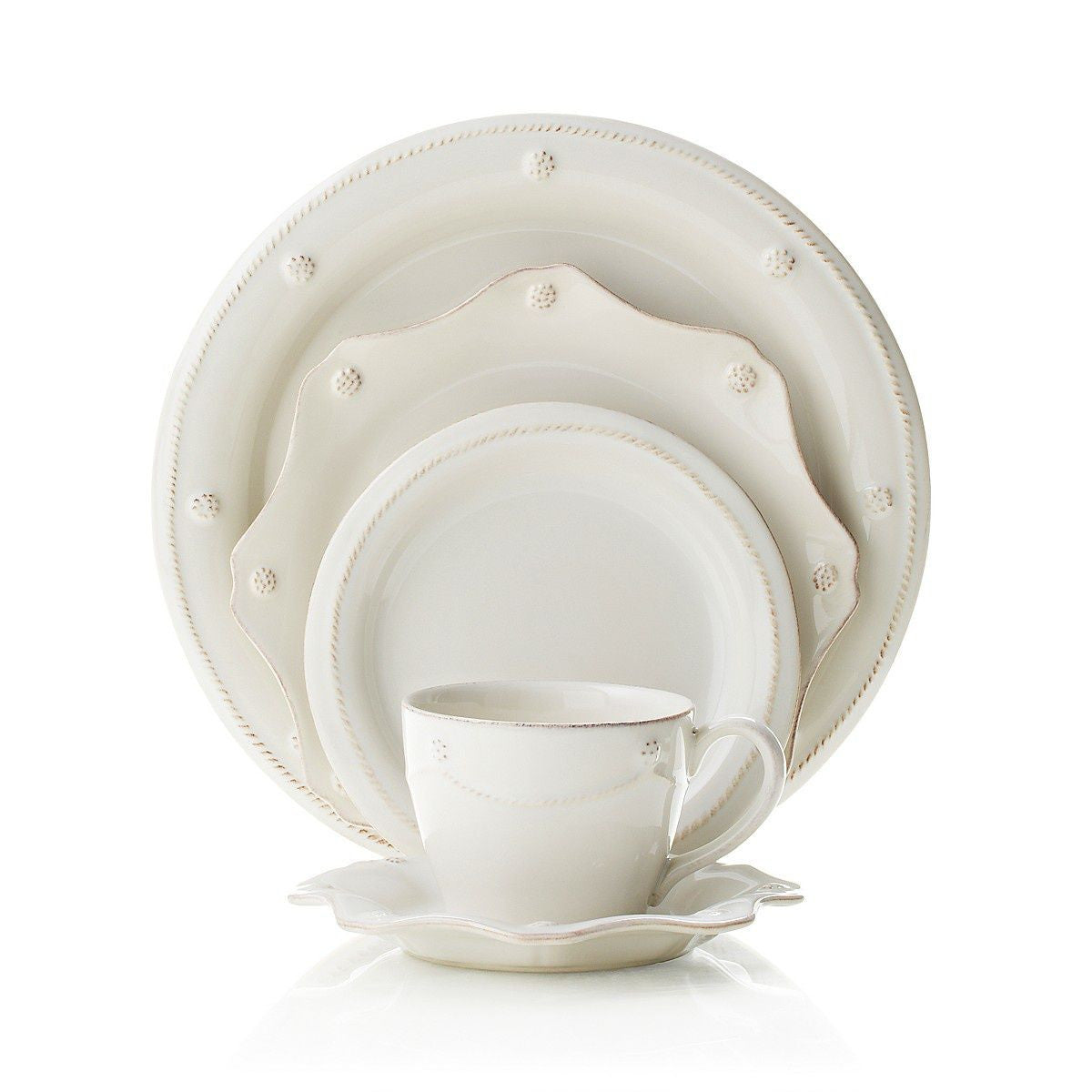 Berry & Thread White Tea Saucer