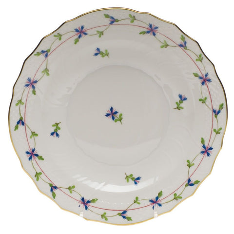 Blue Garland Dessert Plate