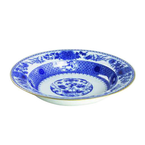 Imperial Blue Rim Soup Bowl