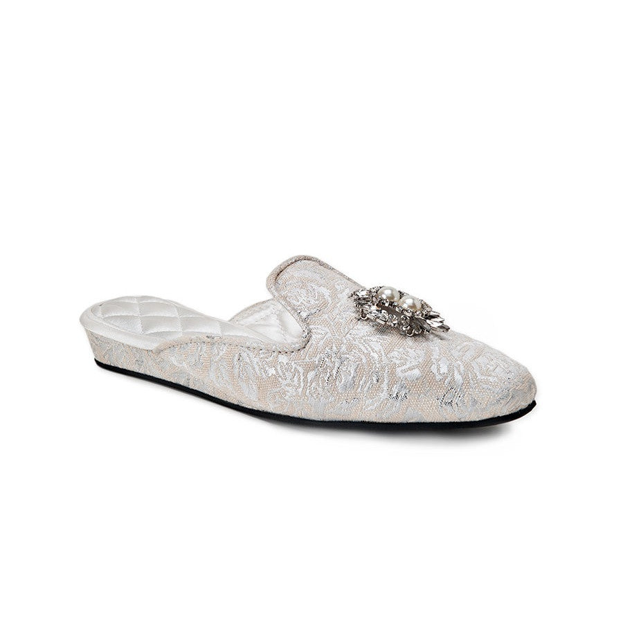 Versailles Brocade Slippers