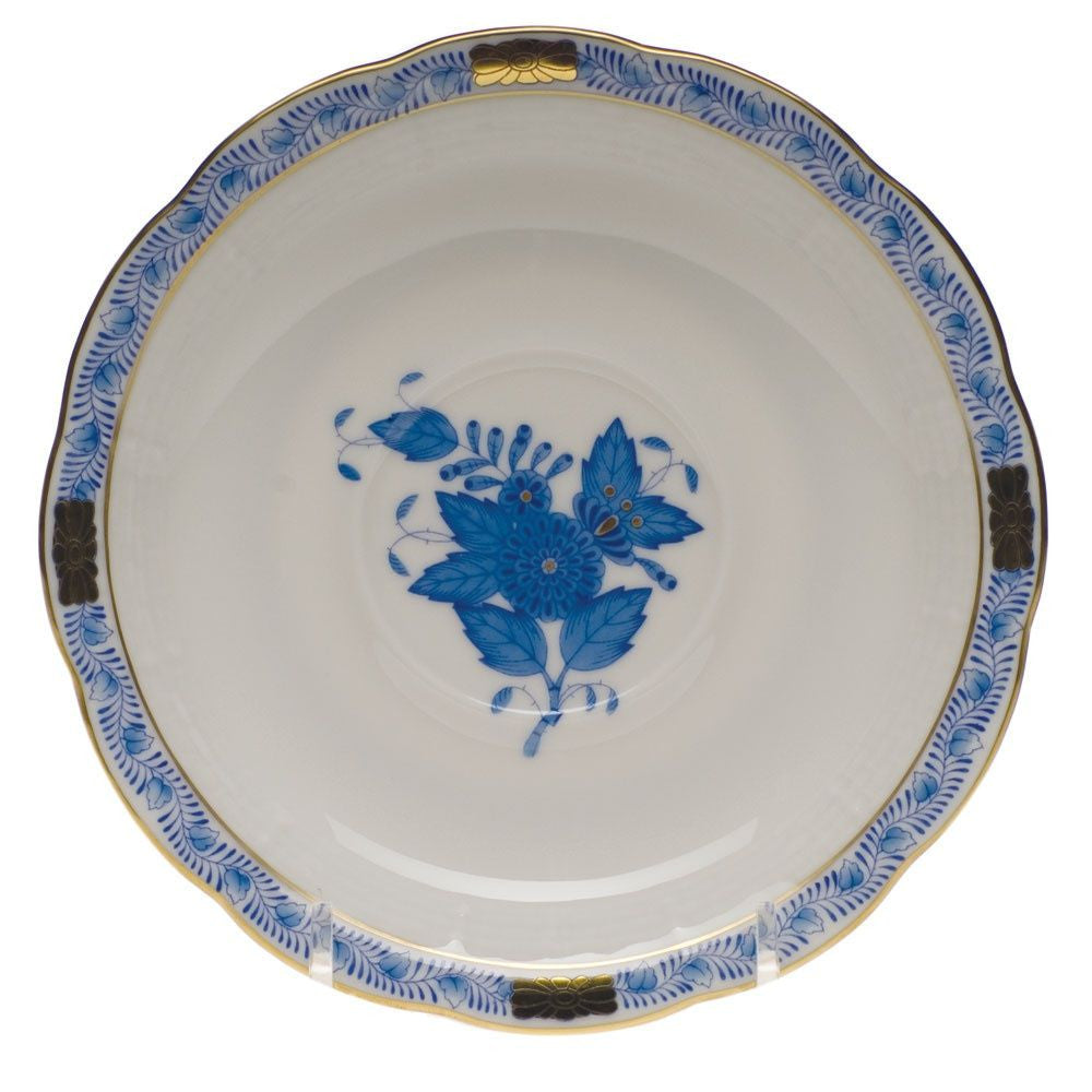 Chinese Bouquet Blue Saucer