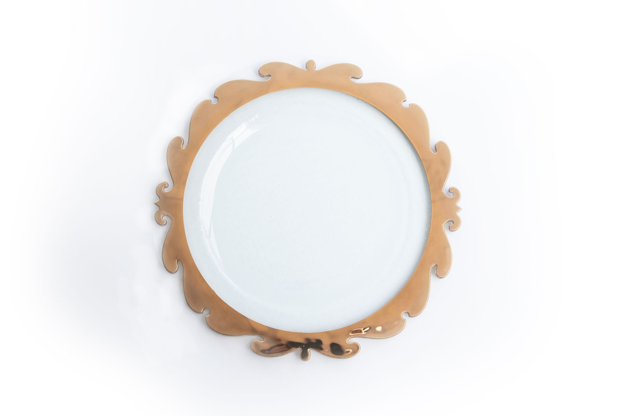 Rococo Round Buffet Plate