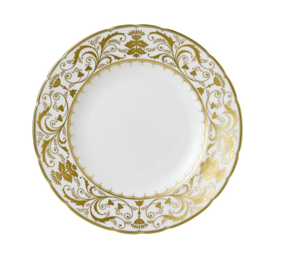 Darley Abbey White Salad Plate