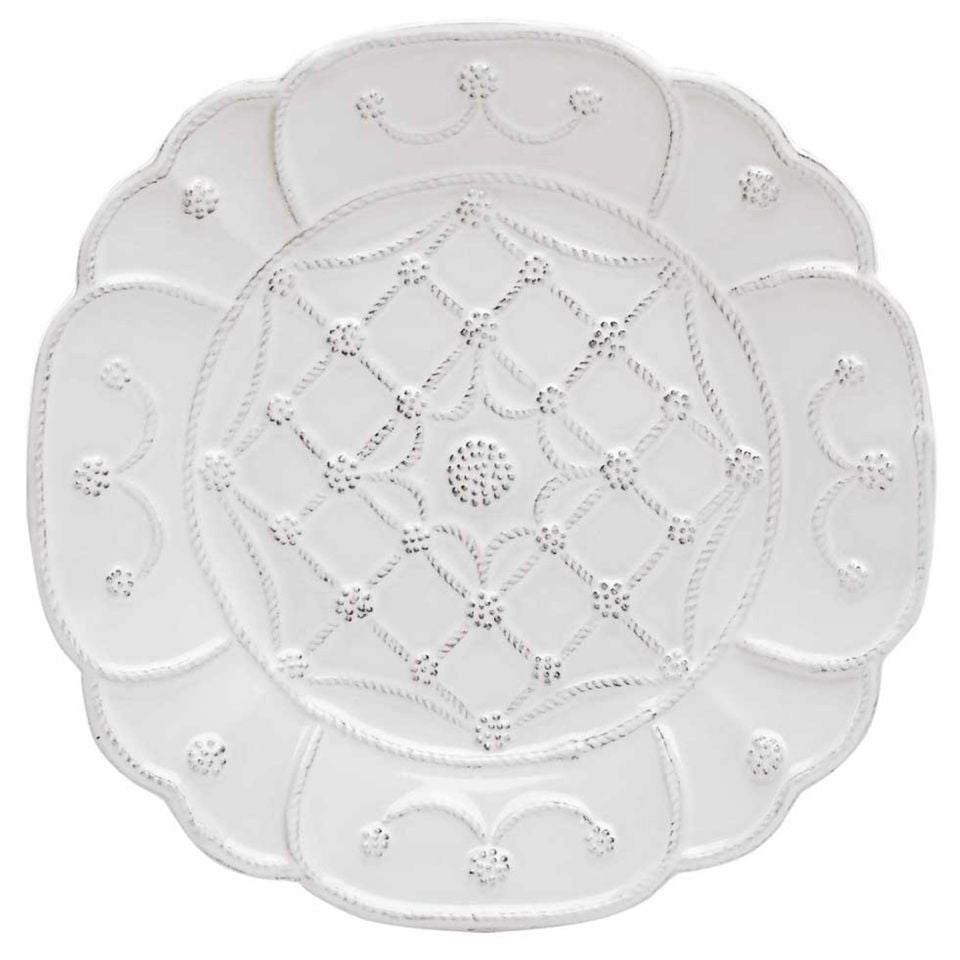 Villandry White Dessert Plate